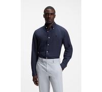 BOSS Camicia button-down regular-fit in lino - Style H-LIAM-BD-E-C1-263, 50567009 Blu scuro S