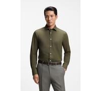 BOSS Camicia casual fit in cotone - Style H-ROB-SP-P-263, 50567062 Oliva M