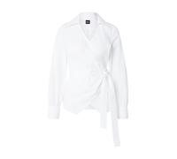 BOSS Camicetta regular fit con parte anteriore incrociata - Style Bekania1, 50565408 Bianco 42