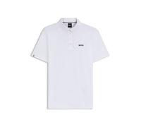 BOSS Camicia da sfilata equestre in materiale super elasticizzato - Style MARTY SHOW SHIRT WHITE, B7M0402 Bianco XL