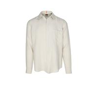 BOSS Camicia di lino Regular Fit RELEGANT beige | XL