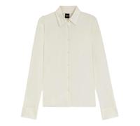 BOSS Camicia Donna Extra Slim In Jersey Di Cotone Bronta Tuesday 50543691 Crema