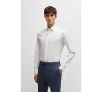 BOSS Camicia extra slim fit in popeline di misto cotone facile da stirare - Style P-RAY-s-kent-C1-224, 50480085 Bianco 41