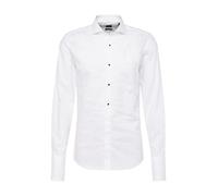 BOSS Camicia formale slim fit in popeline di cotone elasticizzato facile da stirare - Style H-HANK-TUX3-DC-224, 50480070 Bianco 42