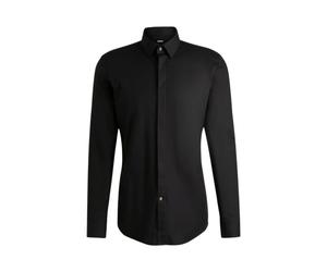 Boss - Camicia Hank Slim Fit - - Shirts - Uomo - Nero - M