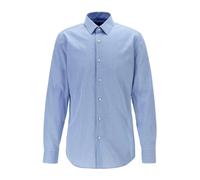 HUGO BOSS Camicia slim fit in popeline di cotone CELESTE Mod. Isko 50413741