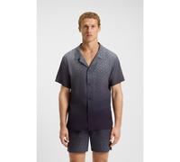 BOSS Camicia regular fit con stampa del monogramma dégradé - Style Vale_Shirt, 50534342 Grigio scuro M