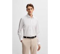 BOSS Camicia regular fit in bouclé di misto cotone italiano - Style C-JOE-kent-C1-252, 50539551 Bianco 42