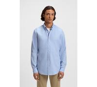 BOSS Camicia regular fit in cotone con collo button down - Style Rickert_M, 50519707 Celeste L