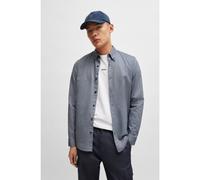 BOSS Camicia regular fit in cotone con collo button down - Style Rickert_M, 50519707 Celeste XL