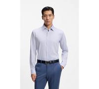 BOSS Camicia regular fit in cotone easy-iron a righe - Style H-JOE-K-C1-261, 50555712 Righe azzurre 44