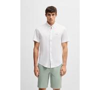 BOSS Camicia regular fit in cotone effetto maglia - Style B_MOTION_S, 50533149 Bianco XXL