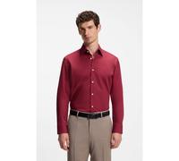 BOSS Camicia regular fit in cotone elasticizzato - Style H-JOE-kent-C1-214, 50473265 Rosso scuro 40