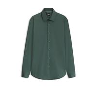 BOSS Camicia regular fit in cotone elasticizzato - Style H-JOE-kent-C1-214, 50473265 Verde scuro 39