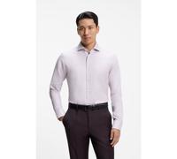 BOSS Camicia regular fit in cotone italiano a righe sottili - Style L-JOSH-SPREAD-C1-243, 50570976 Rosa chiaro 42