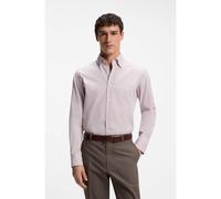BOSS Camicia regular fit in cotone italiano - Style L-JOSH-HBD-C1-263, 50567079 Marrone chiaro 39