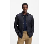 BOSS Camicia regular fit in denim elasticizzato con lavaggio indaco - Style H-LIAM, 50556188 Blu scuro M