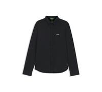 BOSS Camicia regular fit in jersey di cotone antipiega - Style ST_Motion L, 50555946 Nero 4XL