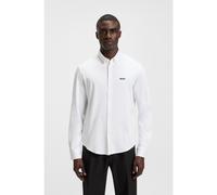 BOSS Camicia regular fit in jersey di cotone dinamico - Style B_Motion L, 50544795 Bianco XXL