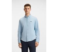 BOSS Camicia regular fit in jersey di cotone dinamico - Style B_Motion L, 50544795 Celeste S