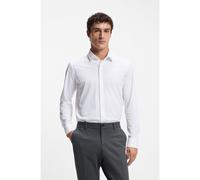 BOSS Camicia regular fit in jersey elasticizzato ad alte prestazioni - Style P-JOE-S-K-261, 50555764 Bianco 42