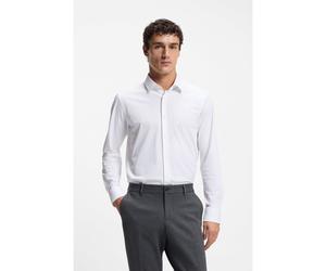 BOSS Camicia regular fit in jersey elasticizzato ad alte prestazioni - Style P-JOE-S-K-261, 50555764 Bianco 39