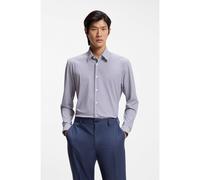 BOSS Camicia regular fit in jersey elasticizzato stampato ad alte prestazioni - Style P-LIAM-K-F-261, 50562148 Blu a motivi XXXL