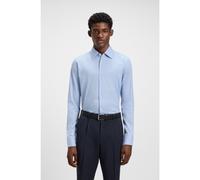 BOSS Camicia regular fit in misto cotone italiano - Style L-JOSH-KENT-C1-243, 50544773 Blu 43