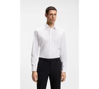 BOSS Camicia regular fit in popeline di cotone elasticizzato facile da stirare - Style H-JOE-kent-C1-214, 50473265 Bianco 45