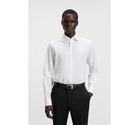 BOSS Camicia regular fit in popeline di cotone elasticizzato facile da stirare - Style H-JOE-kent-C1-214, 50473265 Bianco 39