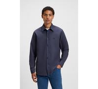 BOSS Camicia regular fit in popeline di cotone - Style Relegant_6_M, 50518304 Blu scuro L