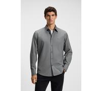 BOSS Camicia regular fit in popeline di cotone - Style Relegant_6_M, 50518304 Grigio chiaro XXL