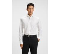 BOSS Camicia regular fit in twill di cotone elasticizzato - Style H-JOE-spread-C1-222, 50479948 Bianco 46