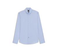 BOSS Camicia regular fit in twill di cotone elasticizzato - Style H-JOE-spread-C1-222, 50479948 Celeste 45