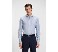 BOSS Camicia regular fit in twill di cotone stampato - Style H-JOE-spread-C1-222, 50550768 Celeste 38