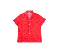 BOSS Camicia regular fit per bambini in cotone con stampa con foglie - Style J50695/99710A, J50695 Rosso 138