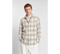 BOSS Camicia relaxed fit in flanella di cotone a quadri - Style C-OWENL-K-254, 50557402 Bianco a motivi XL