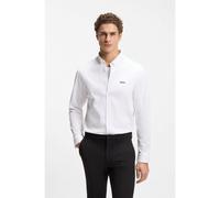 BOSS Camicia resistente alle rughe in jersey di cotone elasticizzato - Style ST_Motion L, 50555946 Bianco 6XL