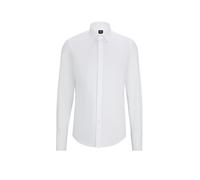 BOSS Black Uomo Camicia business 'H-HANK-TUX1' bianco, Taglia 41