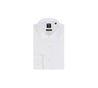BOSS Camicia slim fit in popeline di cotone elasticizzato facile da stirare - Style H-HANK-kent-C1-214, 50469345 Bianco 41