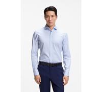 BOSS Camicia slim fit in cotone elasticizzato a righe facile da stirare - Style H-HANK-SP-C1-261, 50567021 Righe azzurre 40