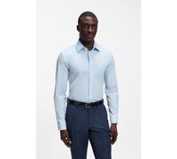 BOSS Camicia slim fit in cotone elasticizzato facile da stirare - Style H-HANK-K-C3-261, 50571139 Celeste 46