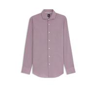 BOSS Camicia slim fit in cotone elasticizzato facile da stirare - Style H-HANK-spread-C1-222, 50539134 Rosso scuro 40