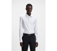 BOSS Camicia slim fit in cotone elasticizzato Oxford con stampa - Style H-HANK-kent-C1-214, 50545102 Bianco a motivi 45