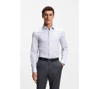 BOSS Camicia slim fit in cotone elasticizzato stampato - Style H-HANK-K-C1-261, 50555709 Blu a motivi 43