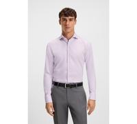 BOSS Camicia slim fit in cotone Oxford antipiega - Style H-HANK-spr-B1-C1-253, 50545820 Luce viola 43A