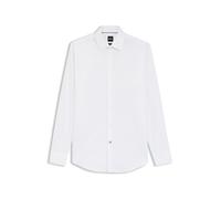 BOSS Camicia slim fit in cotone - Style H-HANK-kent-C1-214, 50479922 Bianco 38