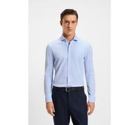 BOSS Camicia slim fit in jersey di piqué di cotone - Style P-HANK-spread-243, 50527675 Celeste 46