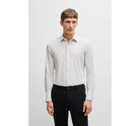 BOSS Camicia slim fit in jersey elasticizzato ad alte prestazioni con microlavorazioni - Style P-HANK-kent-C1-222, 50533395 Beige chiaro 45