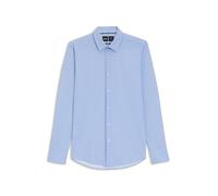 BOSS Camicia slim fit in jersey elasticizzato ad alte prestazioni con stampa - Style P-HANK-s-kent-C1-222, 50550038 Blu a motivi 42